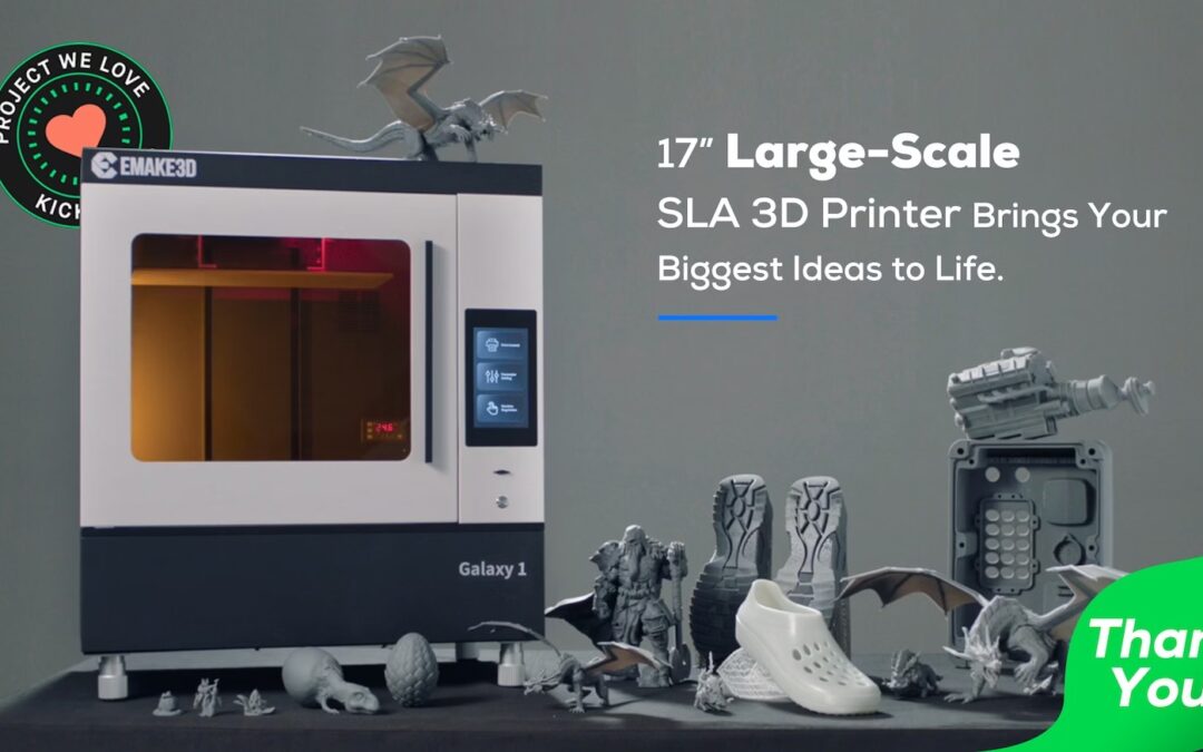 海外众筹｜国产大尺寸3D打印机，如何直击海外消费者！
